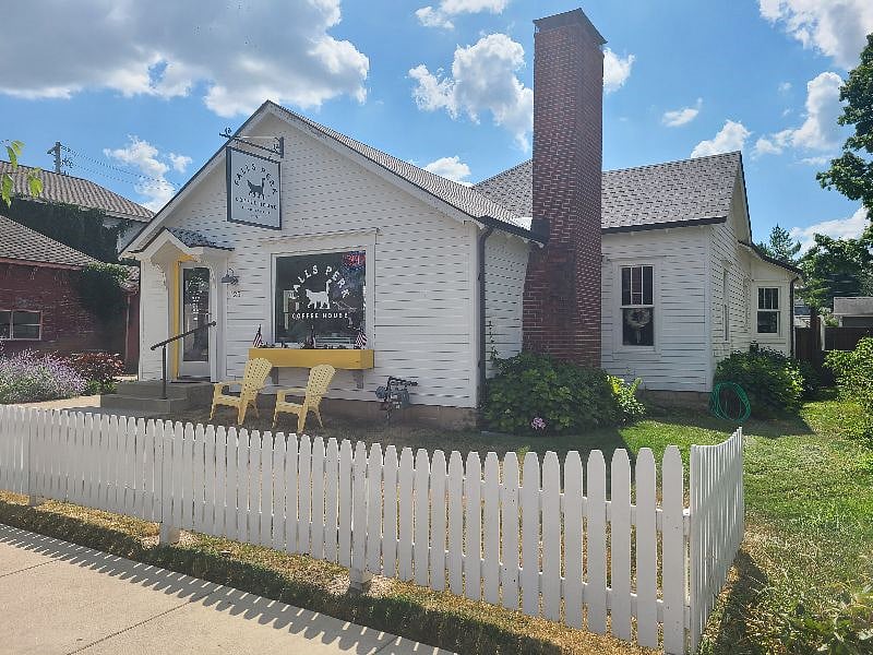 Coffee shop adjacent to Pendleton home.