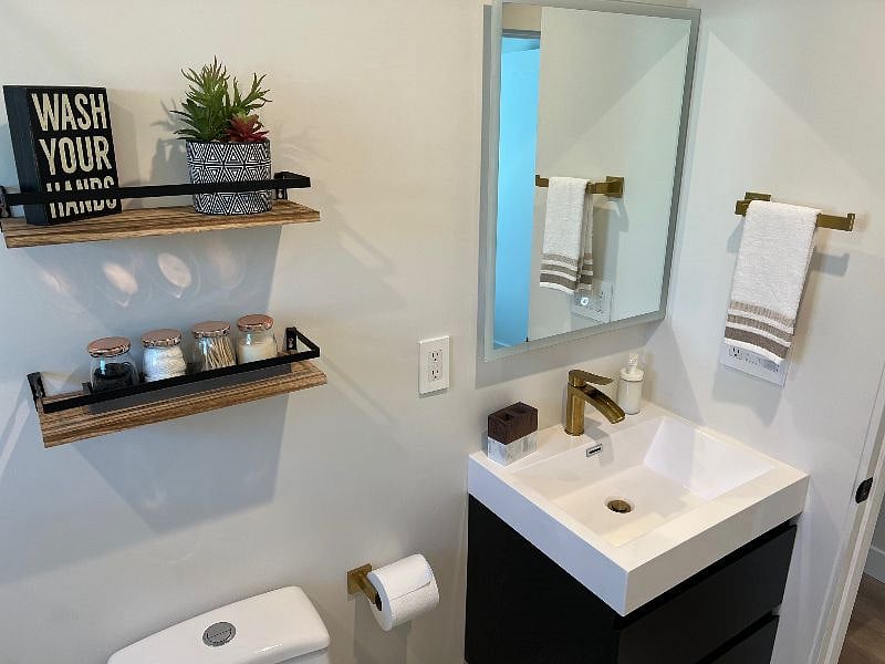 Bathroom and LED Vanity Mirror