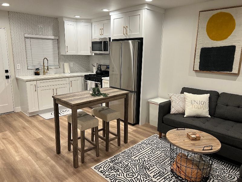 Dining Area and Kitchen Area