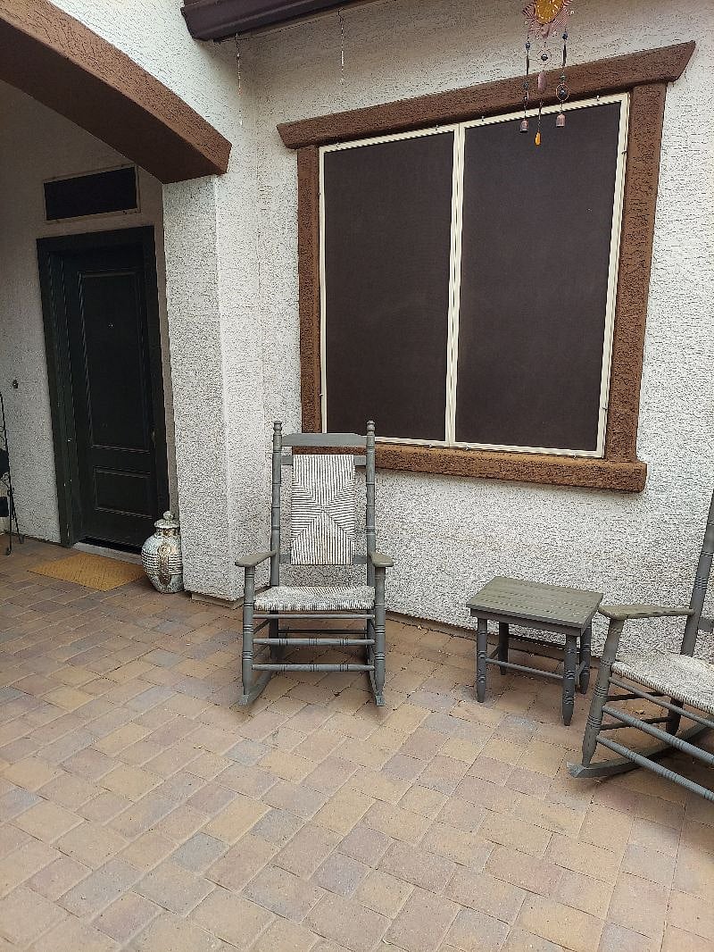 Rest and enjoy the sun-filled days in the gated courtyard.