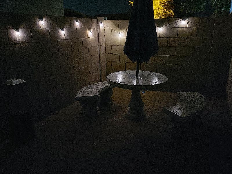 More mood lighting