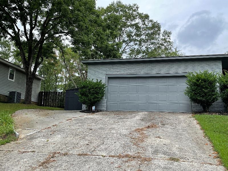 Extra parking beside 2 car garage. 
