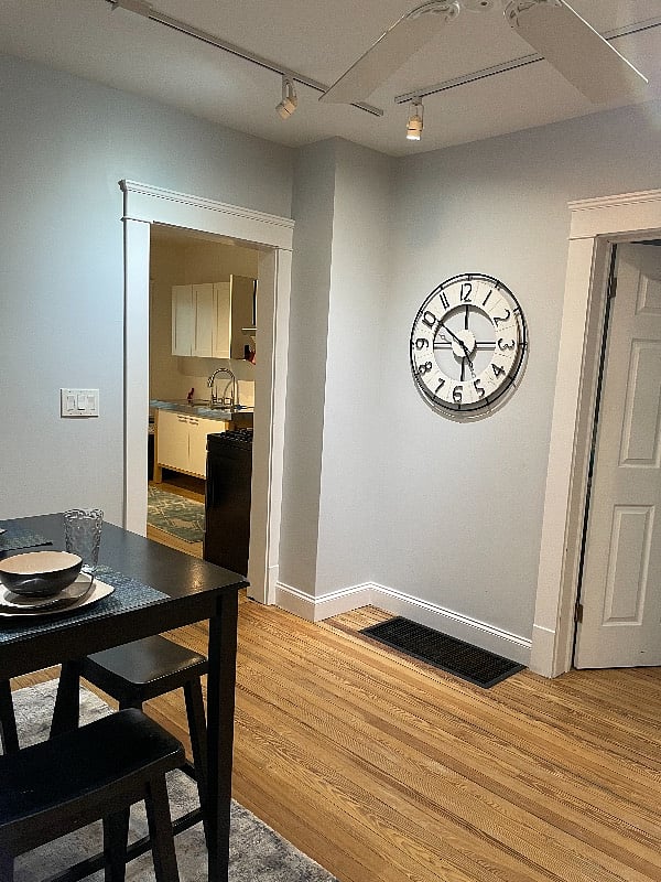 View of Dining Area to Kitchen