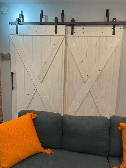 Master bedroom Barn door