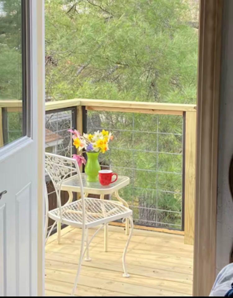 Private balcony