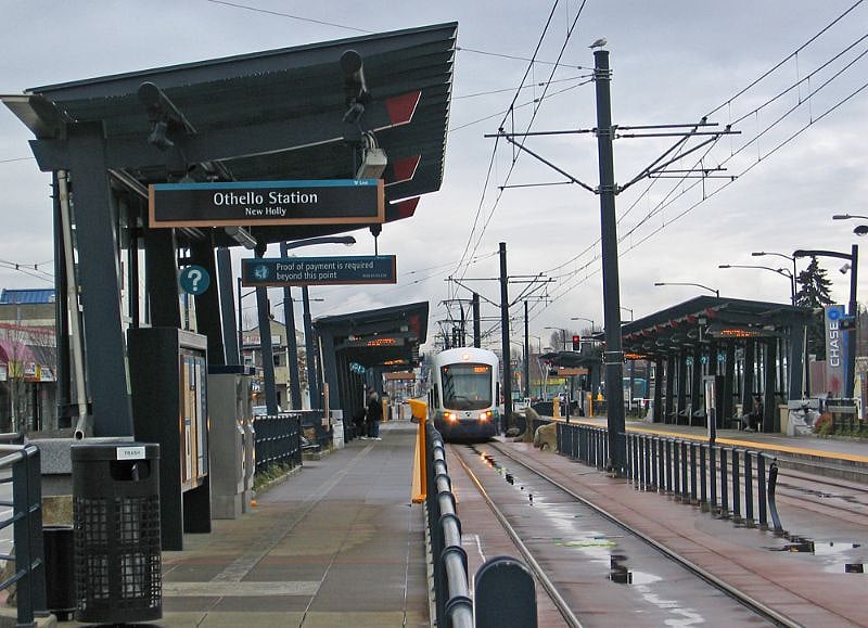 Othello Light Rail Station (1.1 miles away)