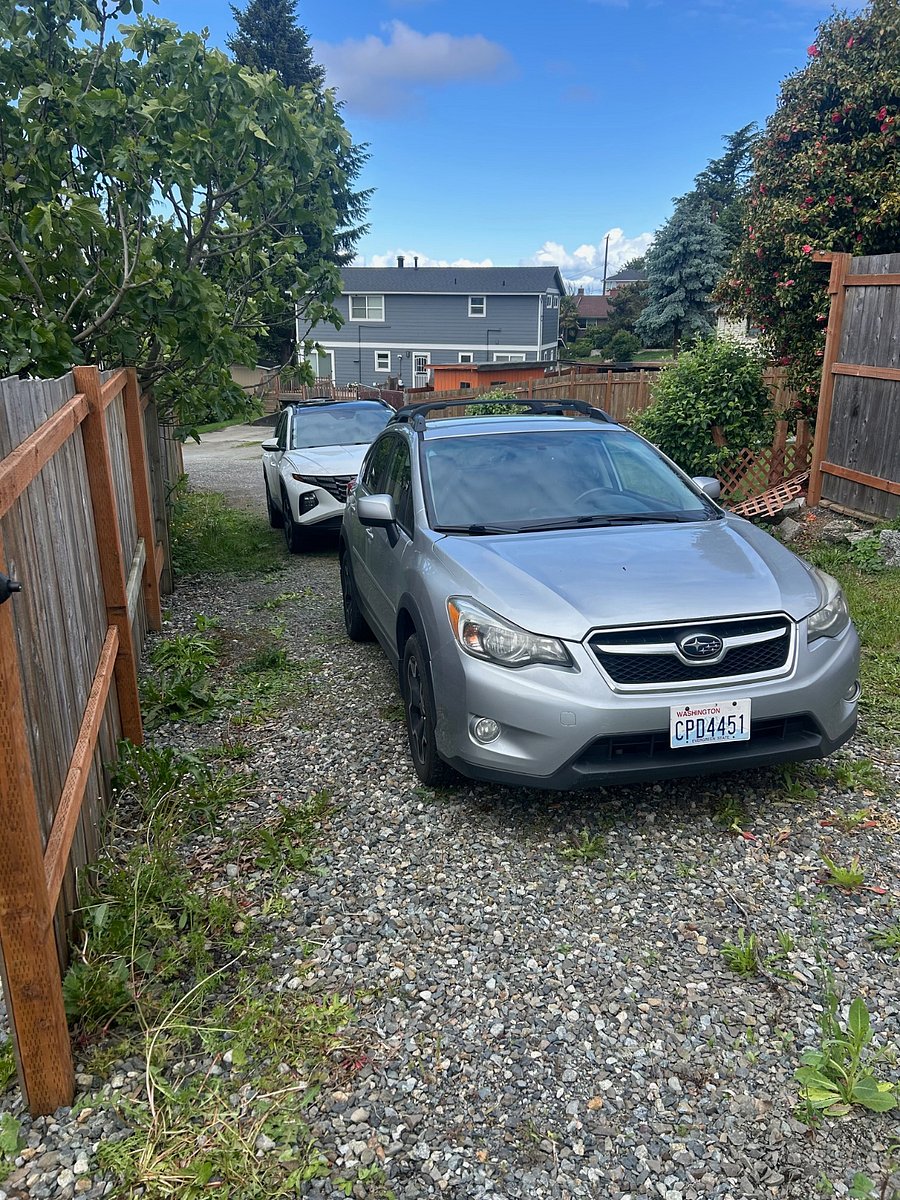 Alley behind property