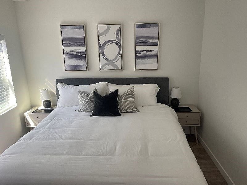 Beautiful Bedroom with King Bed