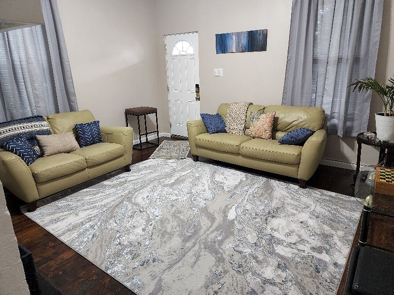 View of living room as you enter the house