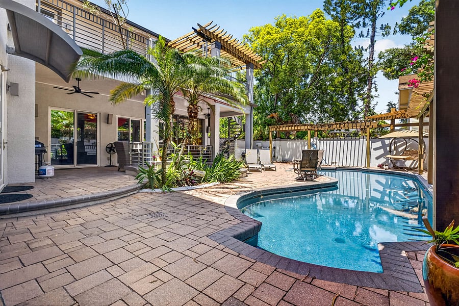 pool area