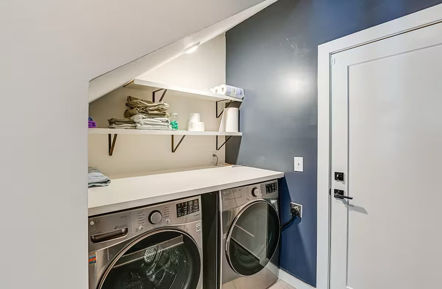 Laundry soap for first week of stay will be provided