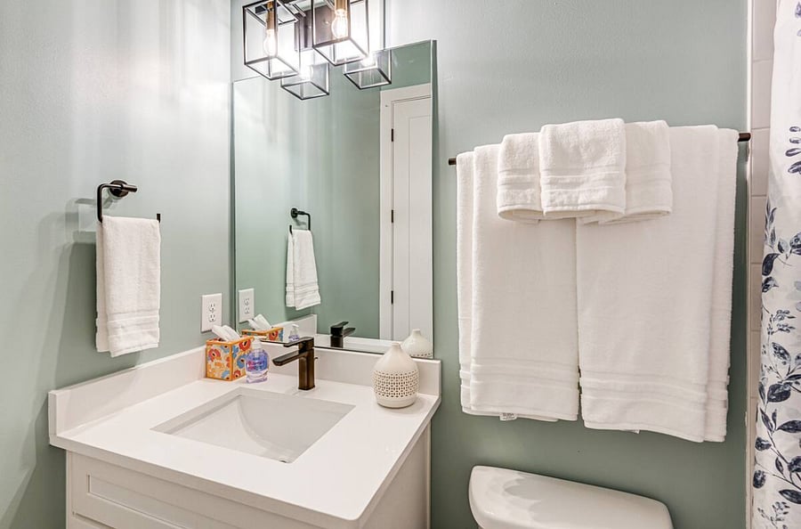 Second floor bath