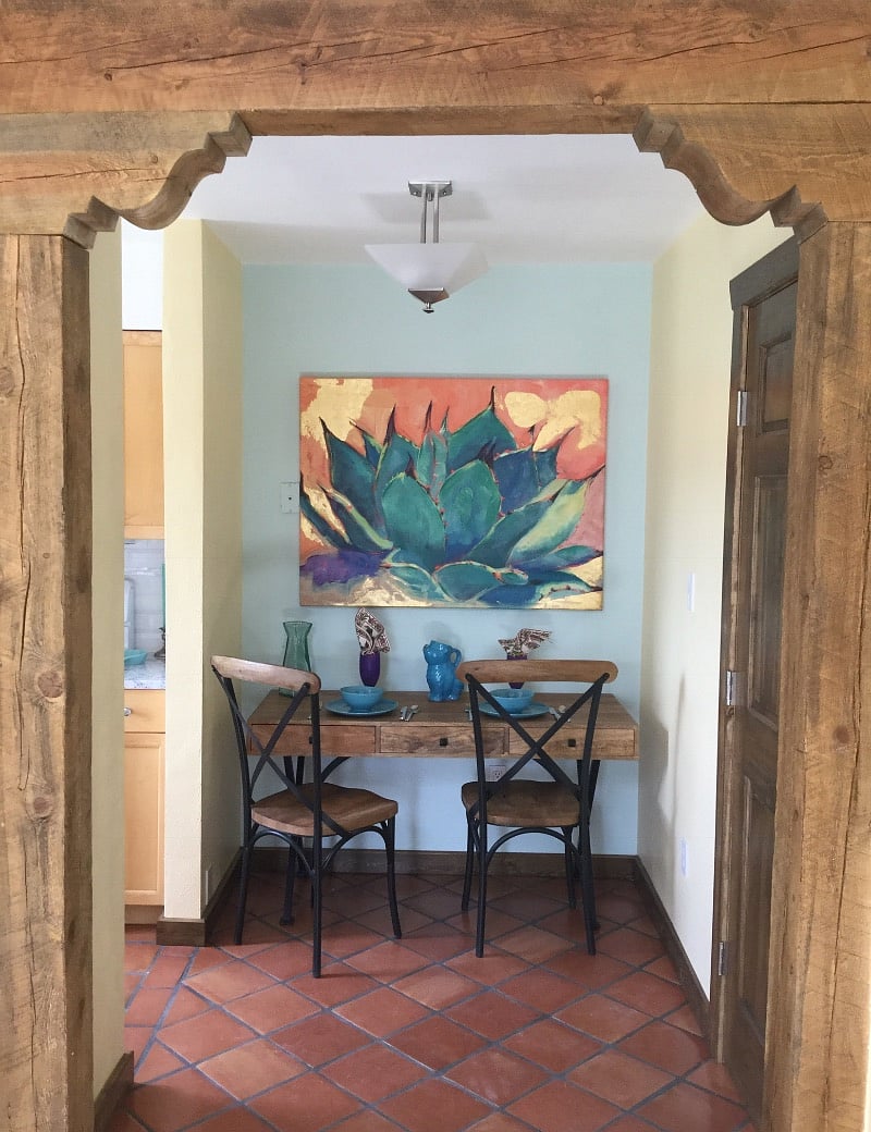Natural wood doors, baseboards, SW Architectural elements