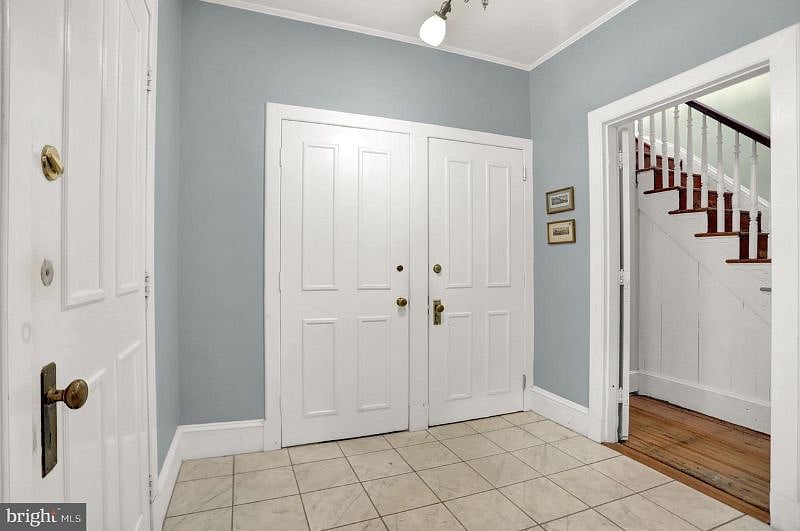 Secure entrance into the unit