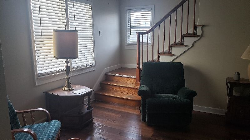 Sitting room looking from dining room.