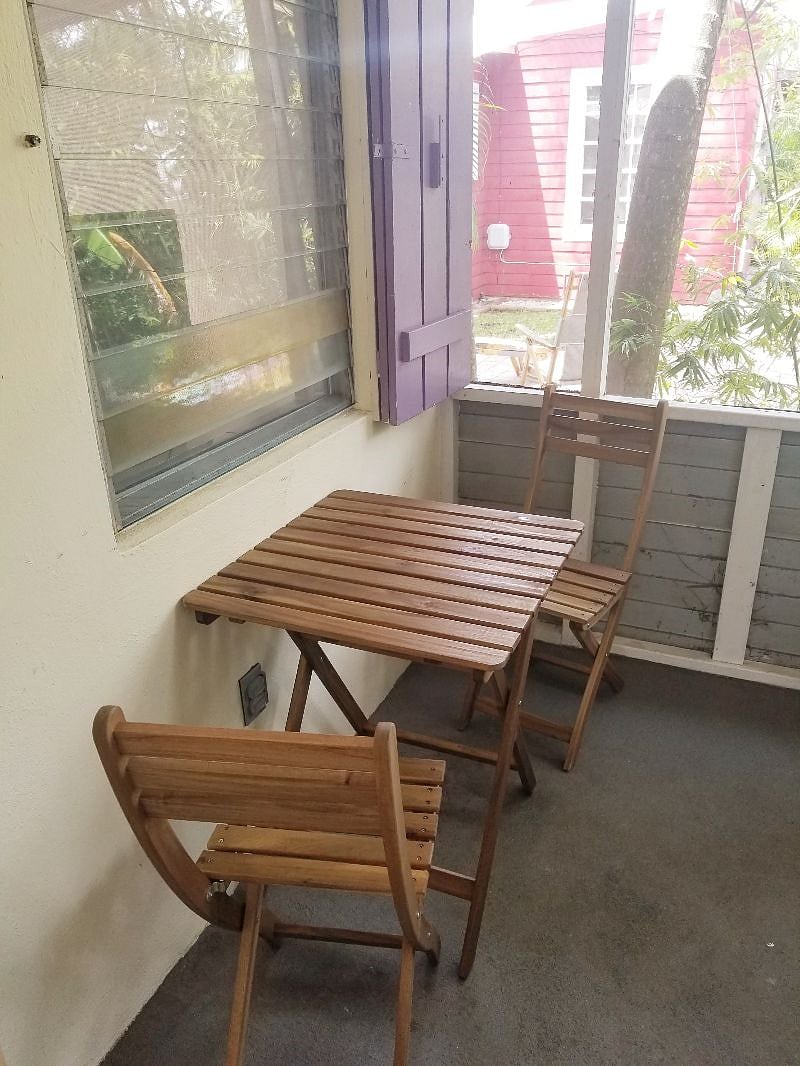 Screened in porch