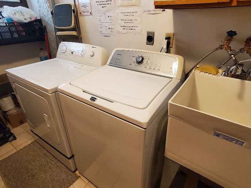 Washer and Dryer in common area