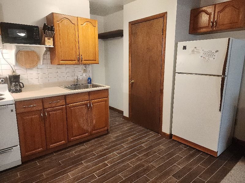 Newly remodeled kitchen area
