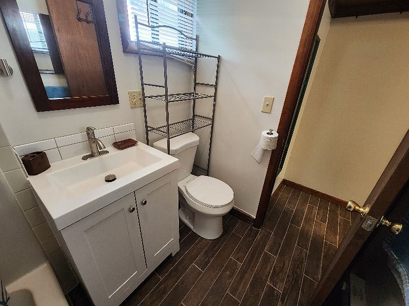 Newly remodeled bathroom