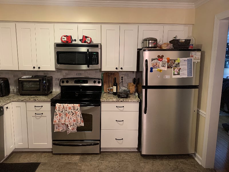 Kitchen on main floor