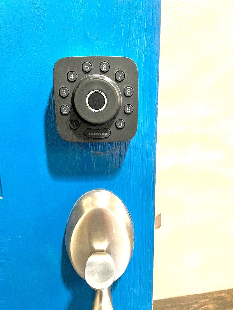 Smart lock. Never worry about forgetting/losing your keys or locking the front door (it auto locks), just don't forget your code.