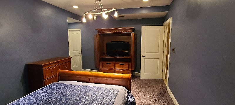 Bedroom #1 Lower level (Blue room)