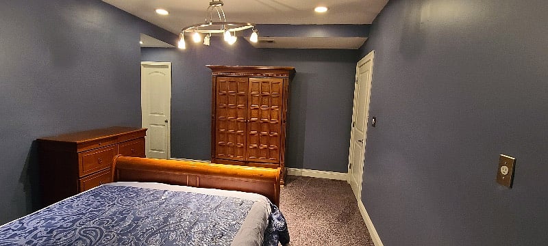 Bedroom #1 Lower level (Blue room)