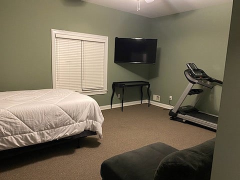 Bedroom #2 Lower level (Green room)
