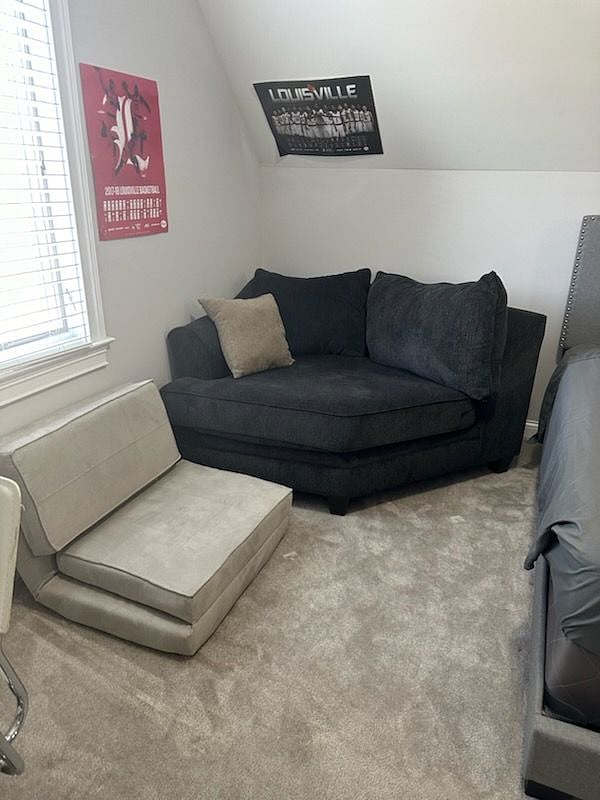 Bedroom #3 Upper Level (Gray room sitting area)
