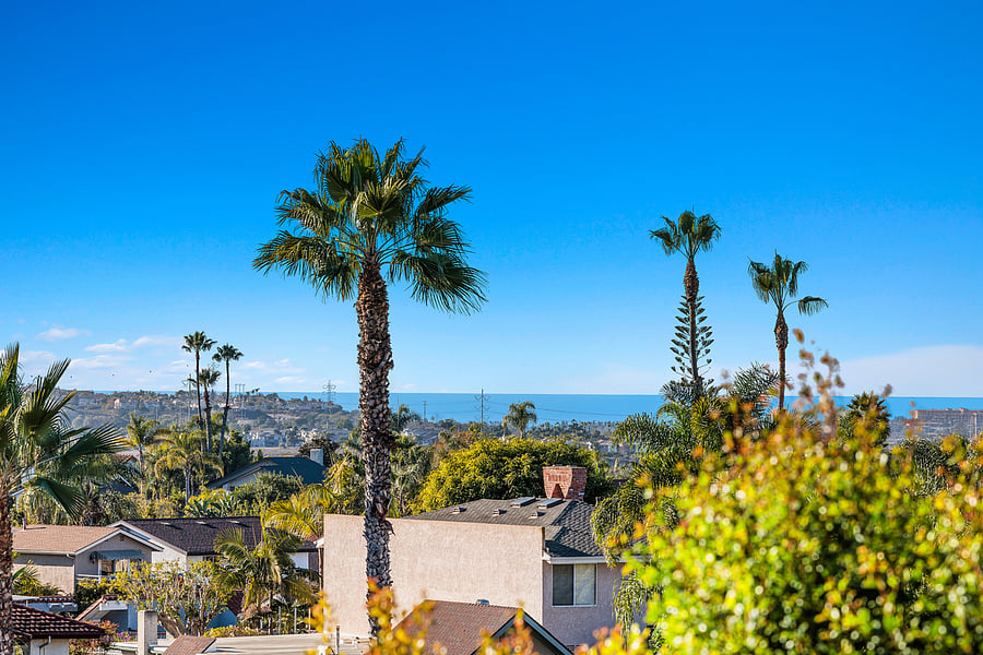 Ocean view from studio apartment/3rd bedroom deck