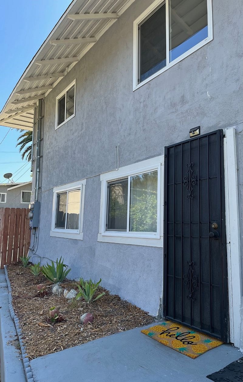 Your Private, Separate Entry on the Side of the House