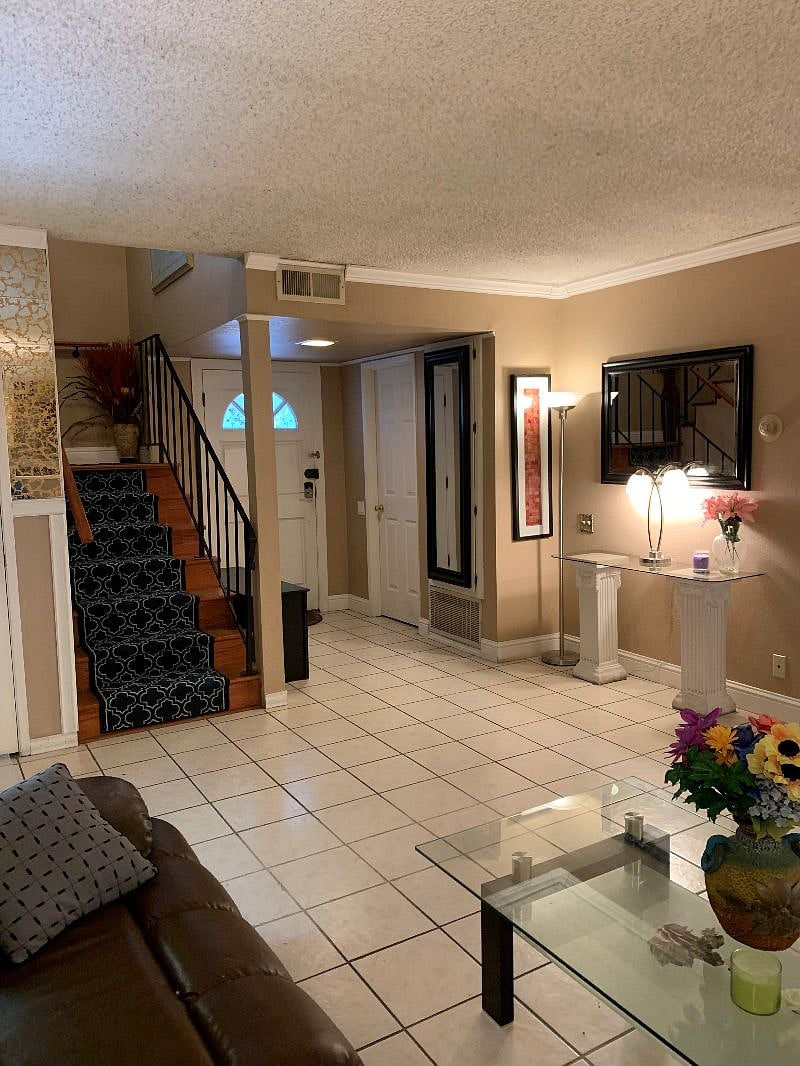 Stairs going to second floor