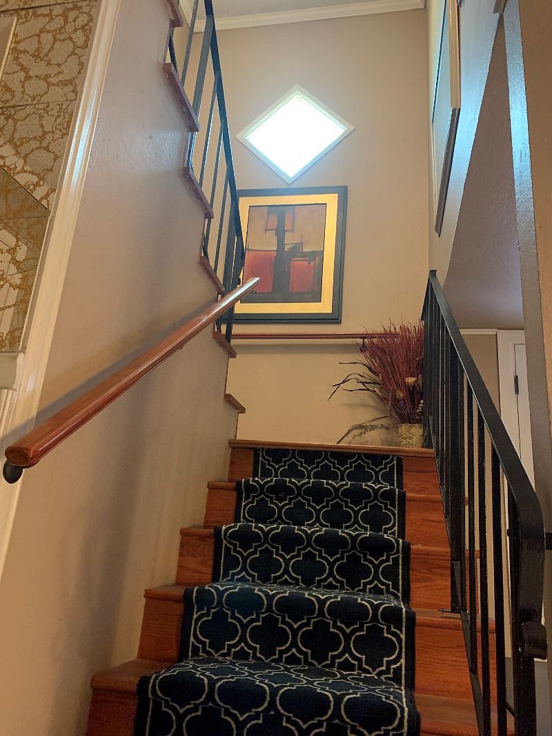 Going upstairs