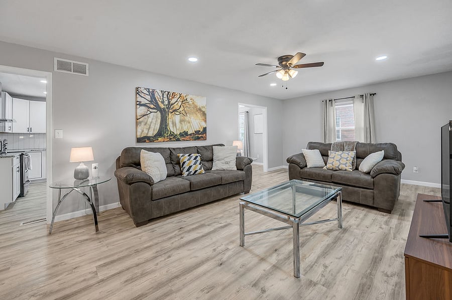 Upstairs Living area