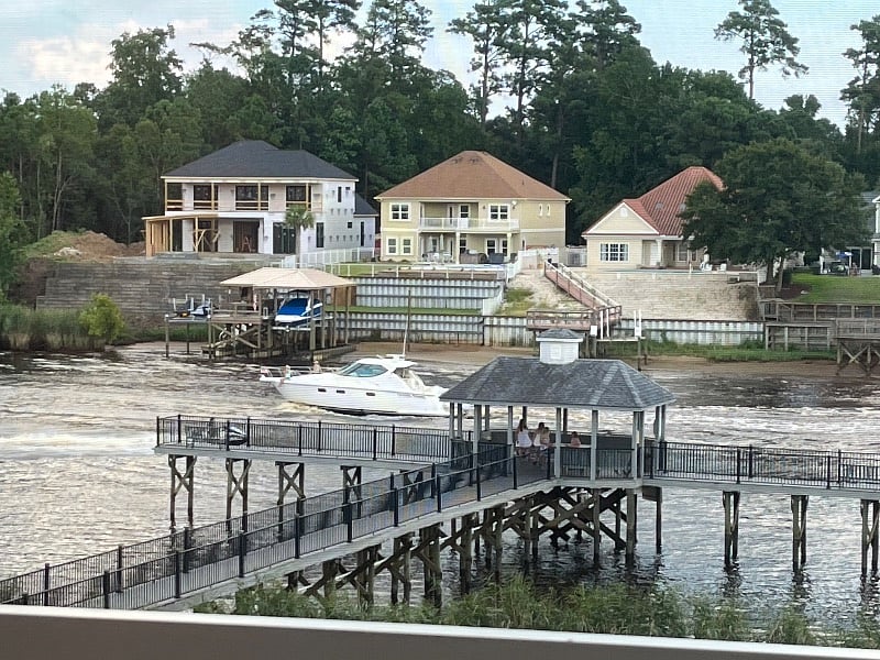 What view from the screened in porch!