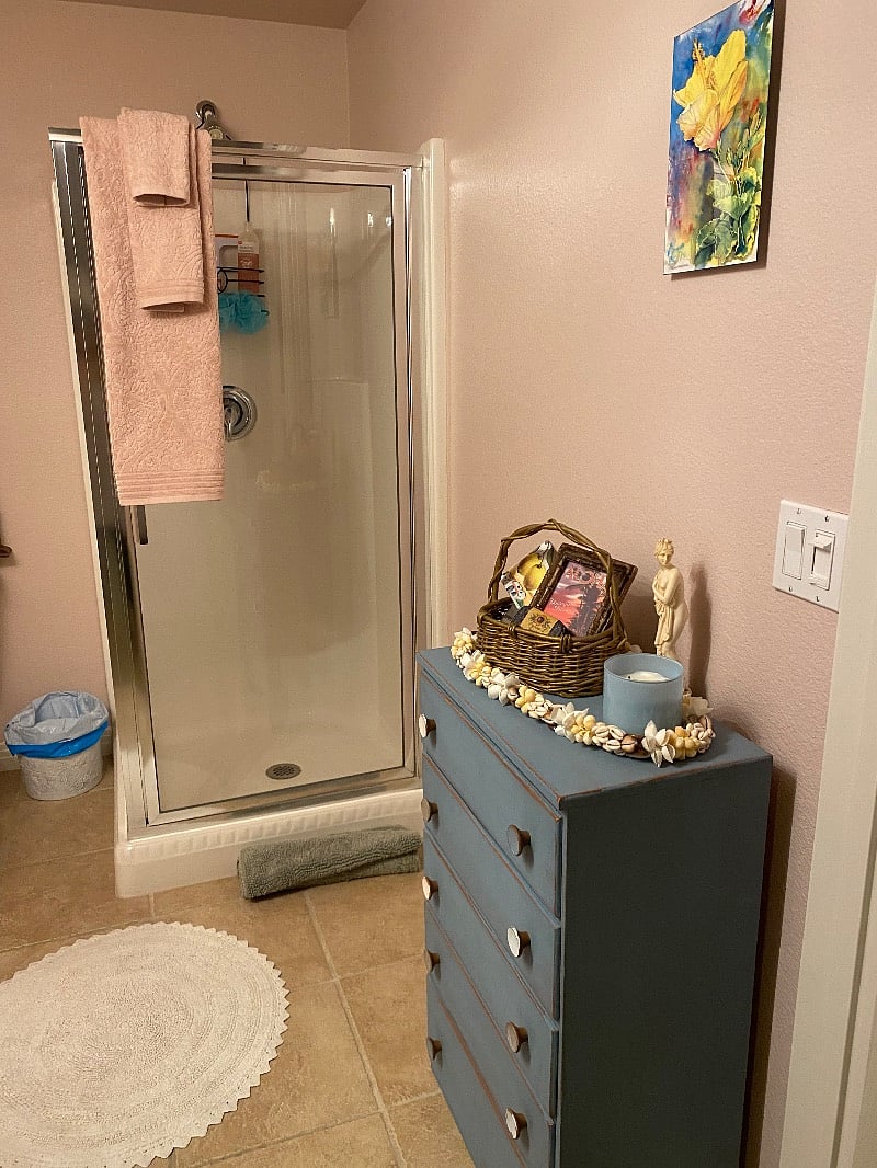 First floor bathroom with shower