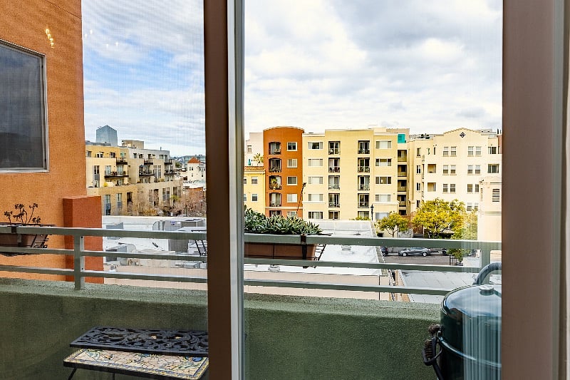 View of Little Italy from Dining Area