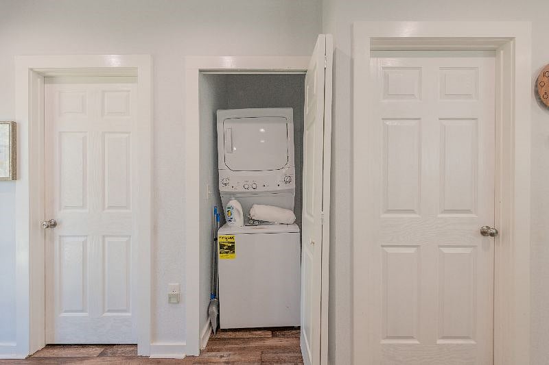 Laundry closet
