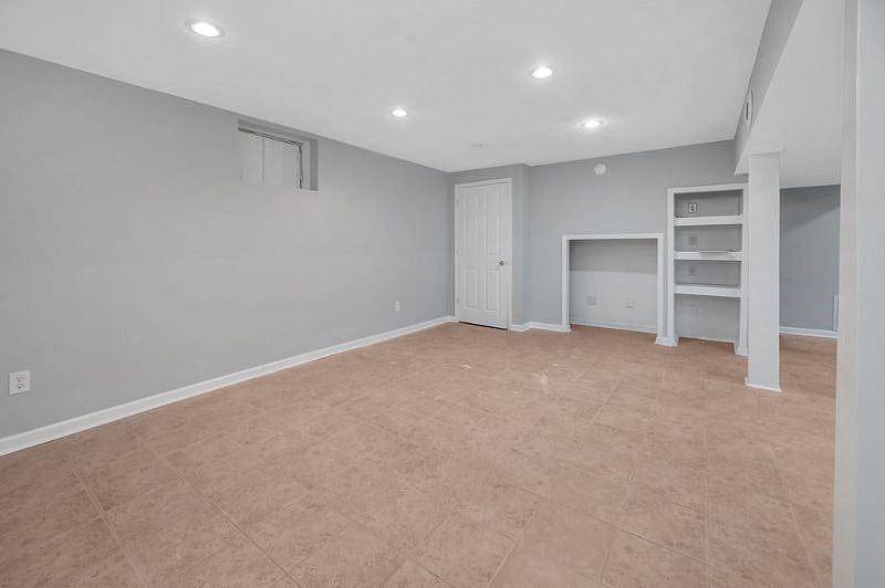 finished basement can be use for storage