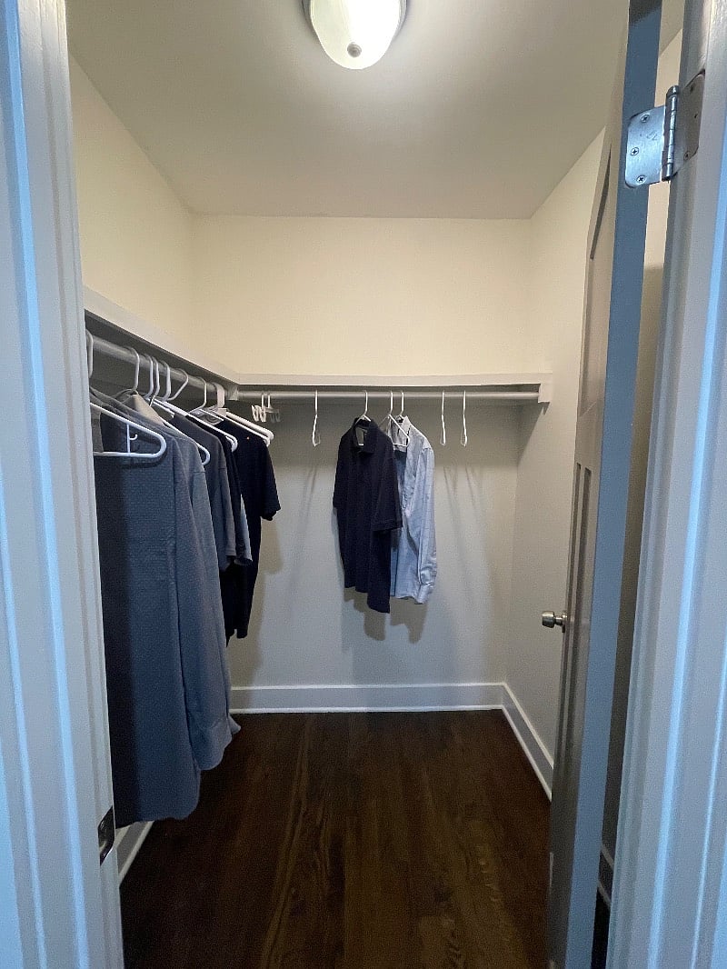 Master Bedroom walk-in closet