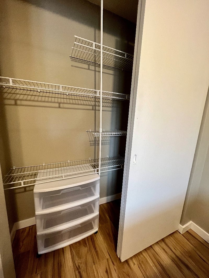 21-Second bedroom closet.