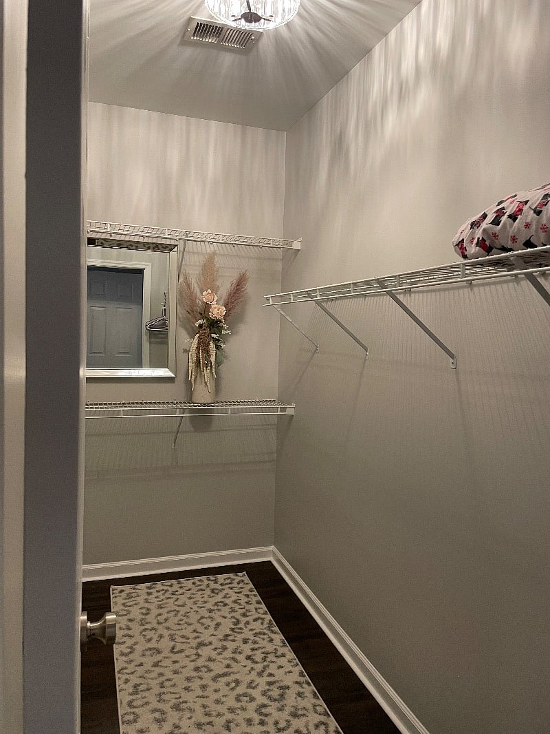 Master closet