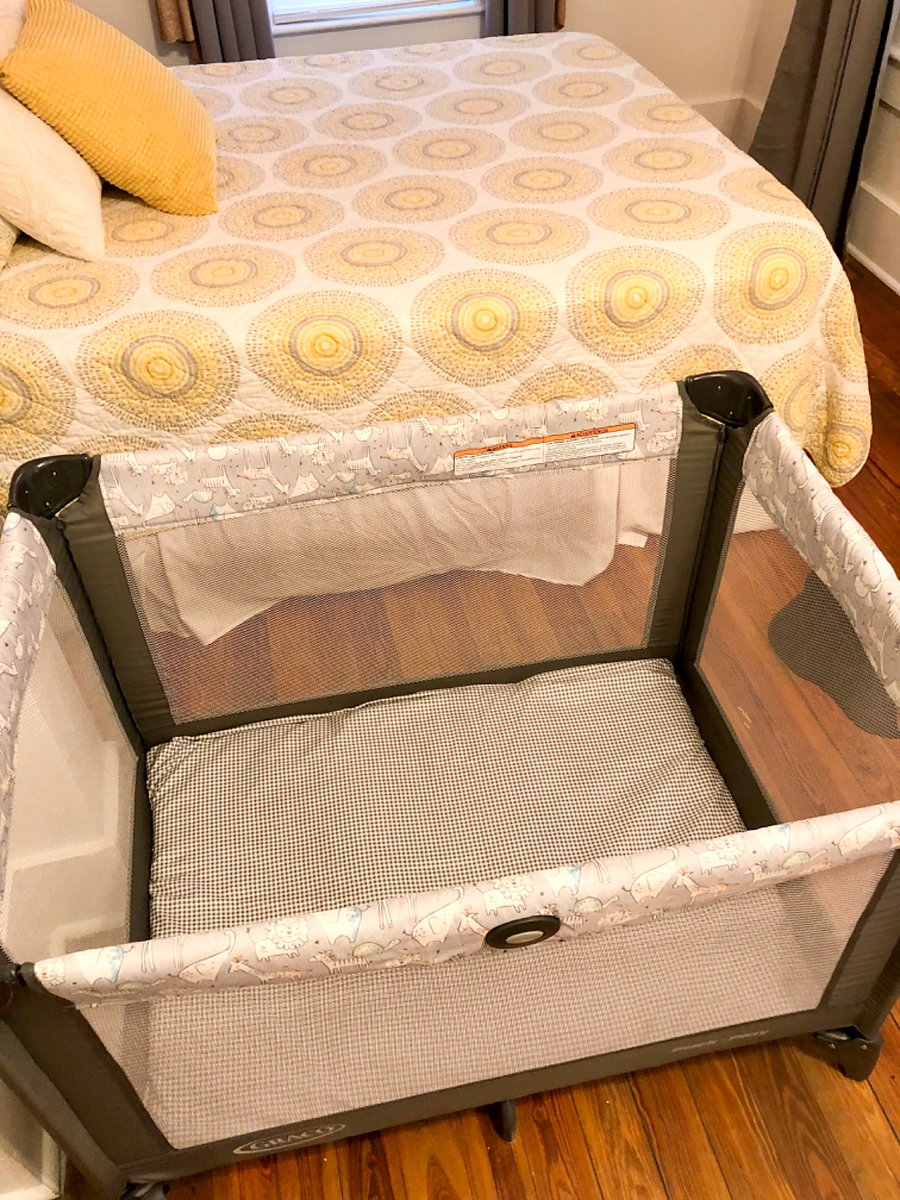 Travel crib/ pack n' play available upon request.