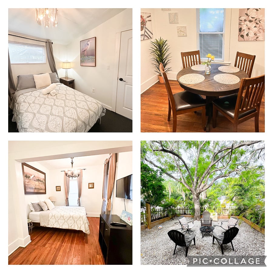 Adorable Bungalow, private 2/1, pet friendly. 
Clearwater FL
Ask about availability. 