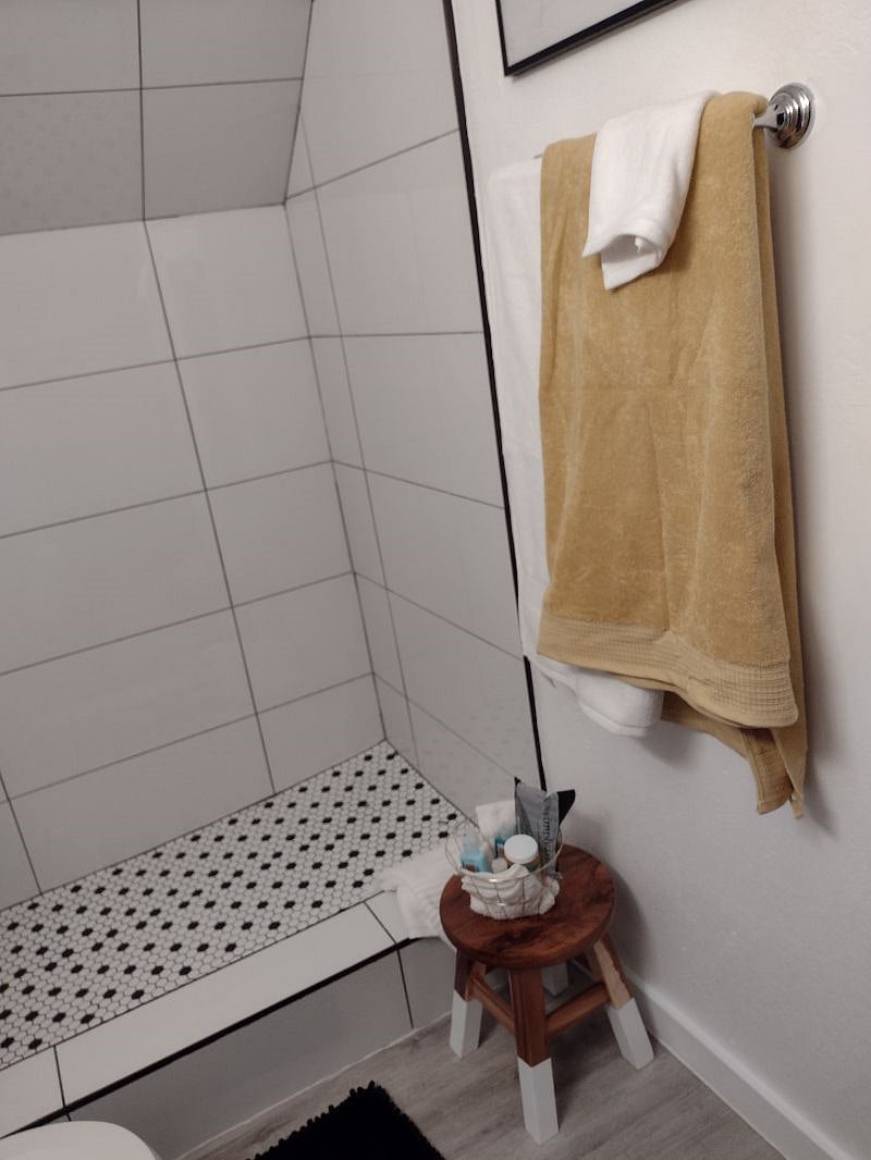 Large shower