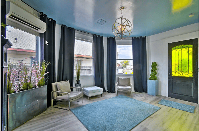 Common foyer entrance looking towards street