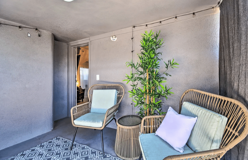 Patio outdoor area