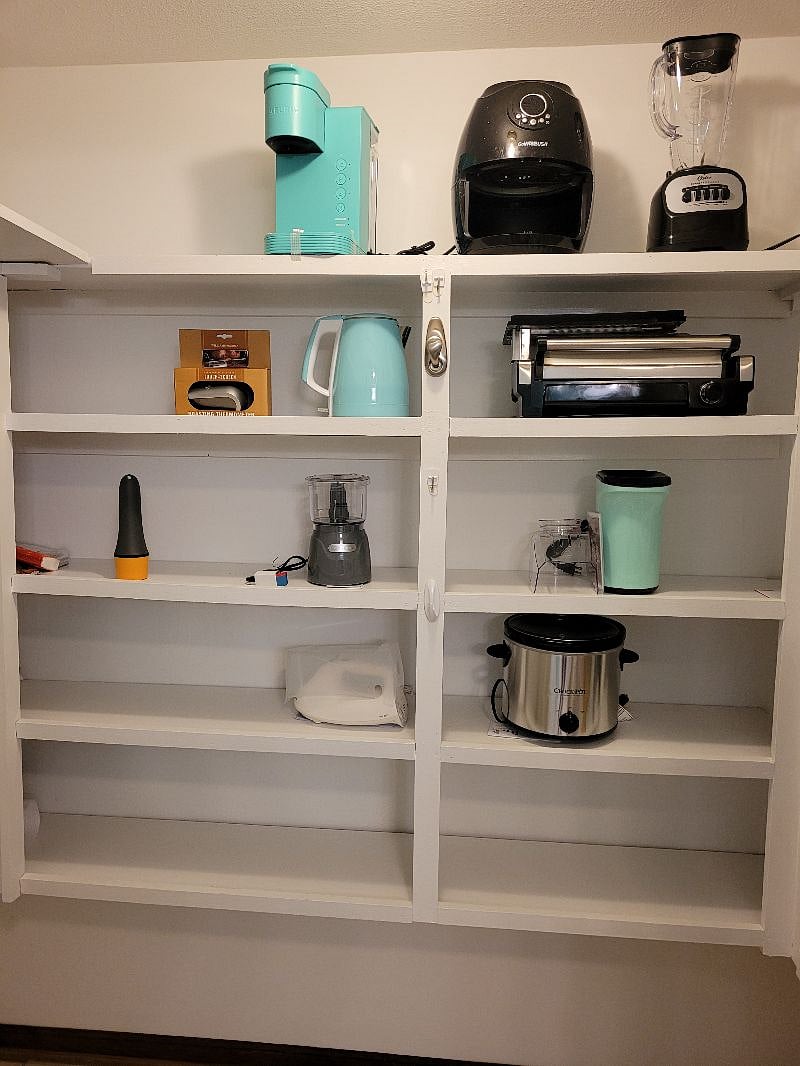 Tons of storage space.