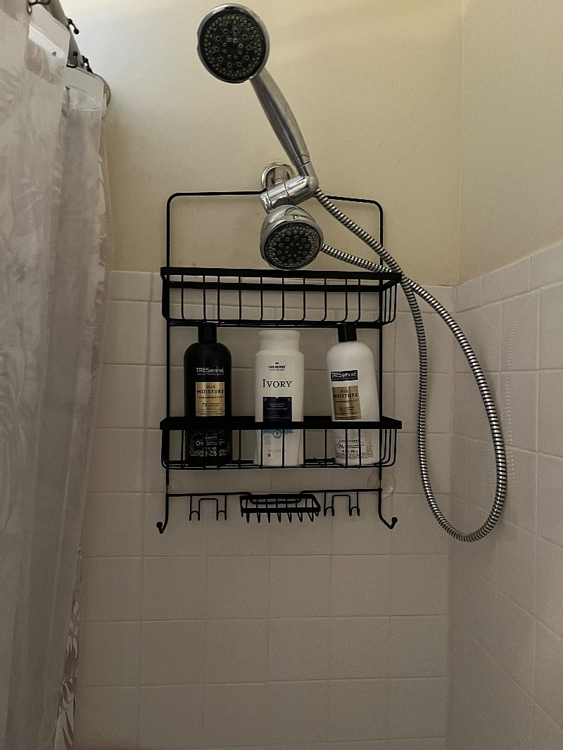 Inside of shower/bath
