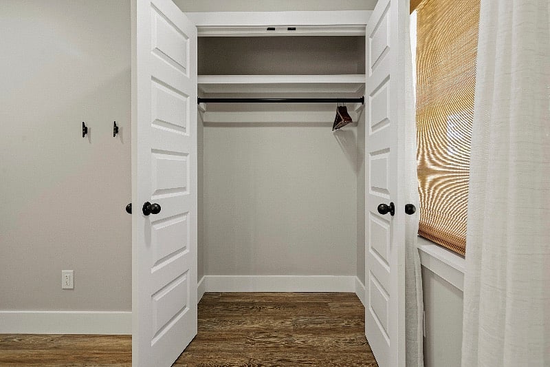 House 3- Black Pearl- Guest Bedroom Closet